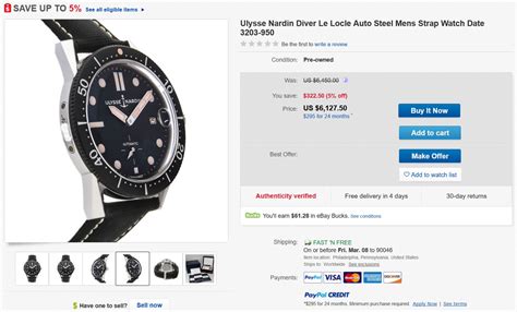 watches on ebay fake|ebay authenticate watches.